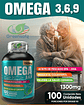 Omega 3, 6 & 9 Epa Dha 1300mg Puro Americano Natural Sabor Original - Miniatura 4