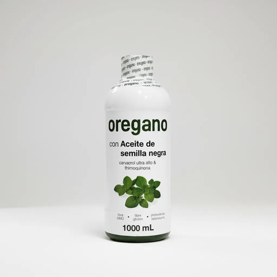 Aceite De Orégano Con Semilla Negra 1000 Ml Carvacrol Ultra 4