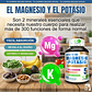 Greensofg Suplementos En Frasco Citrato De Magnesio Y Potasio Original - Miniatura 5