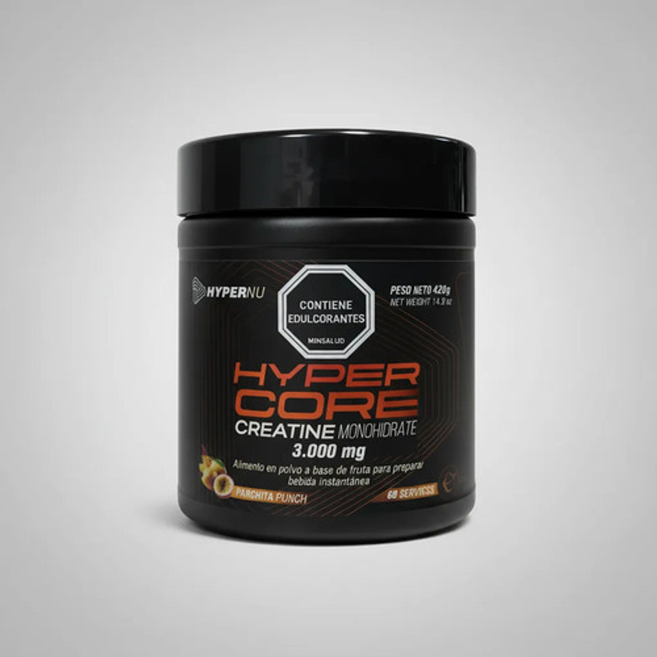 Creatina Monohidratada Hypernu Hyper Core 420g Sabor Parchit 6