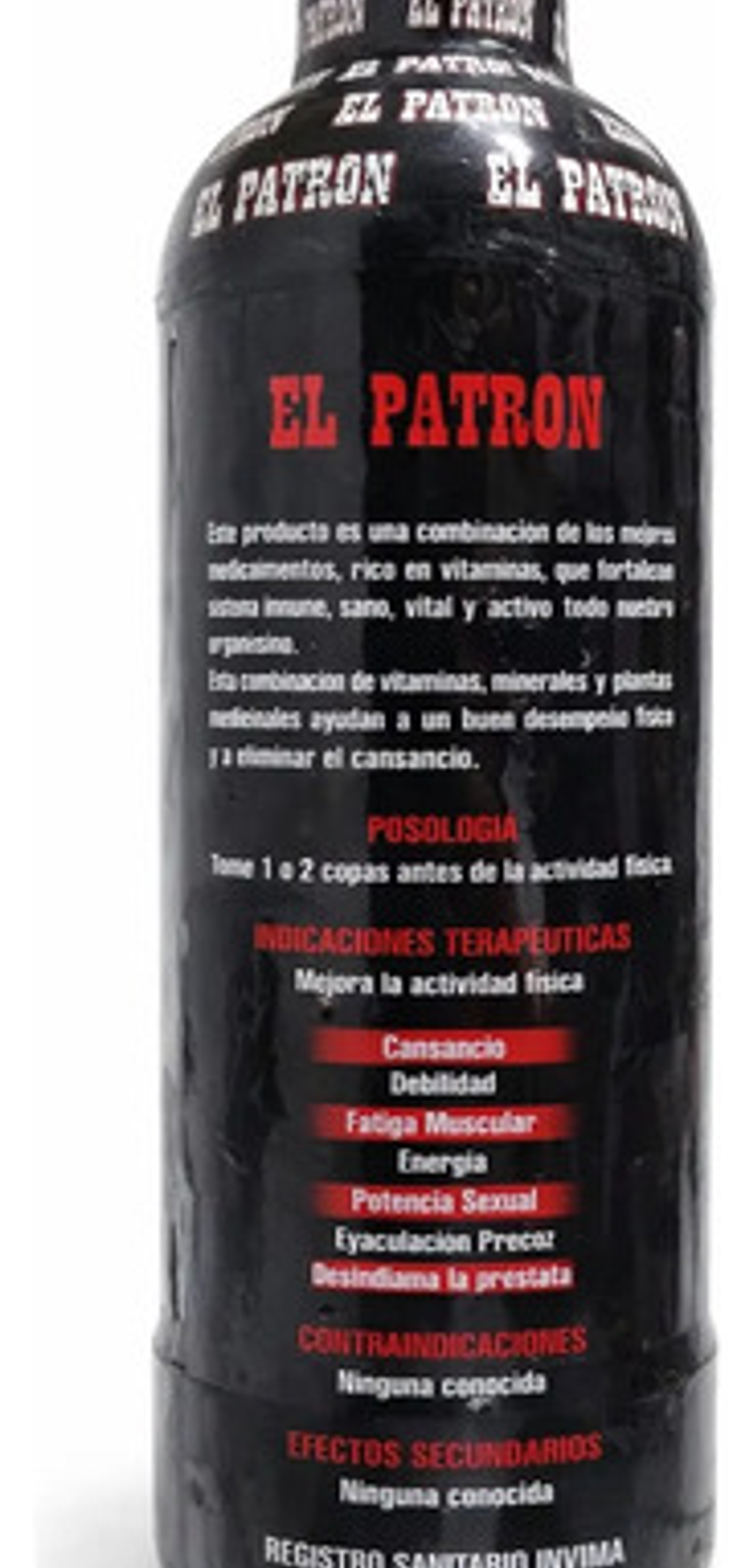 Jarabe Multivitaminico El Patron X1l Total Nutricion 3