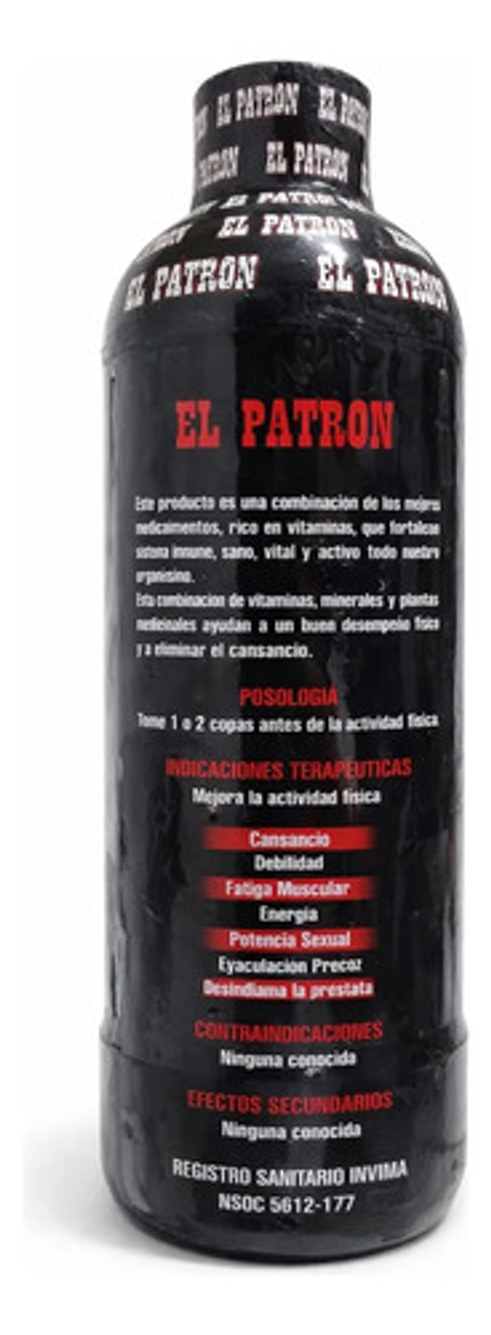 Jarabe Multivitaminico El Patron X1l Total Nutricion 3