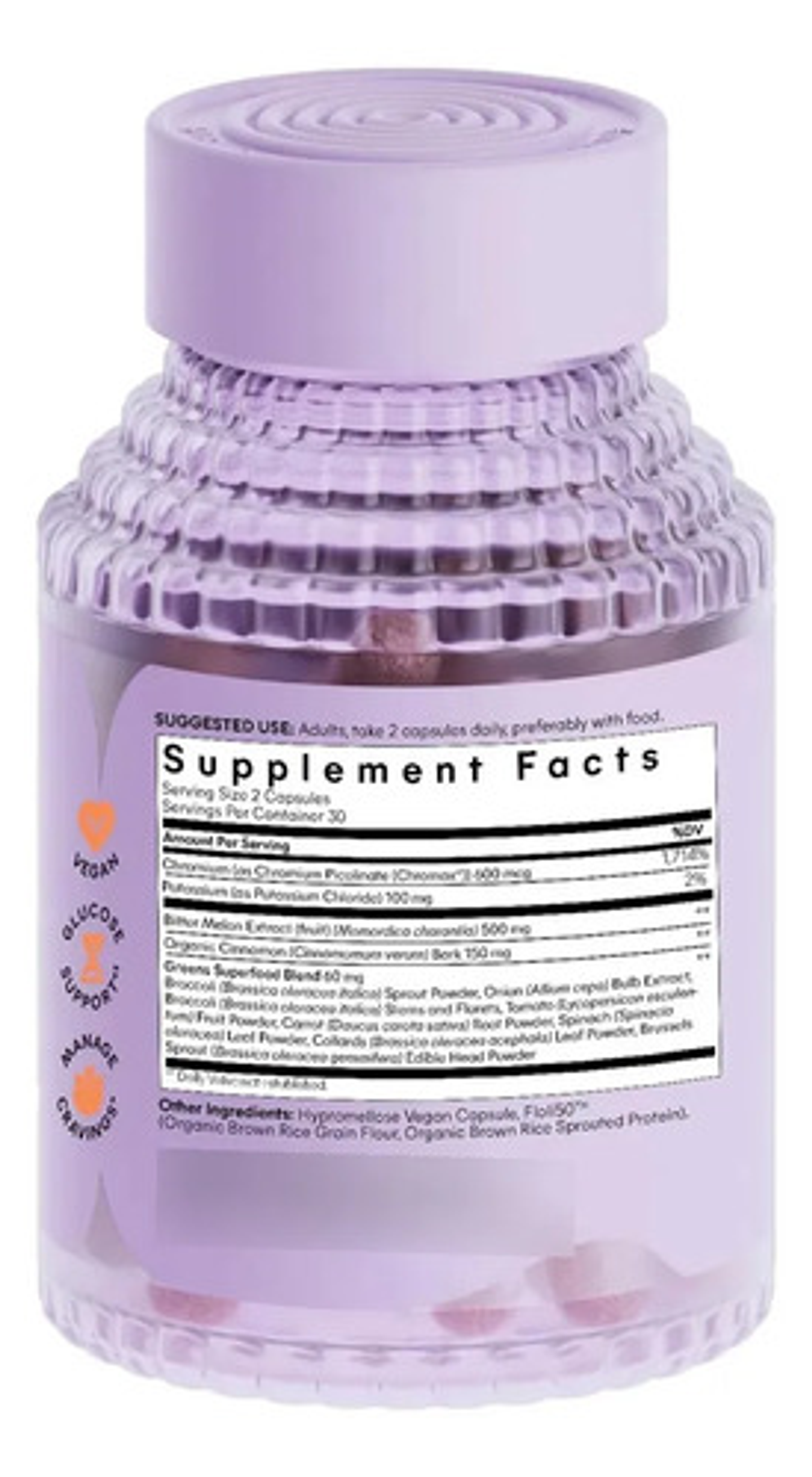 Lemme Curb Suplemento Natural - Reduce Los Antojos 60cap Melón 3