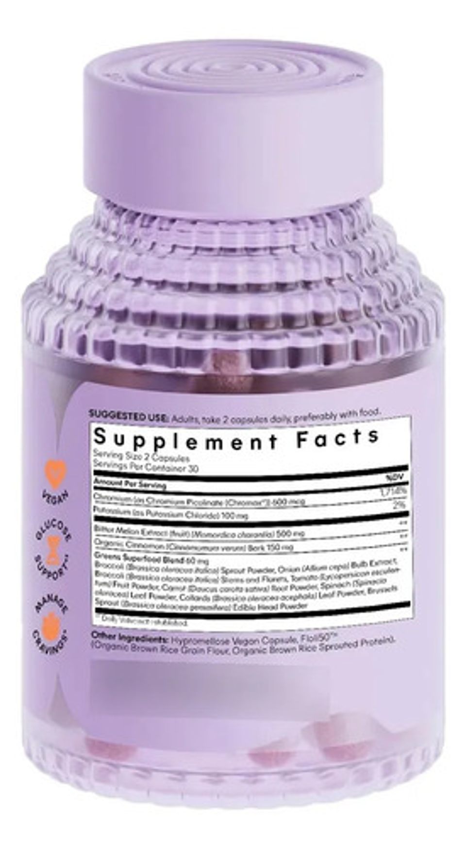 Lemme Curb Suplemento Natural - Reduce Los Antojos 60cap Melón 3