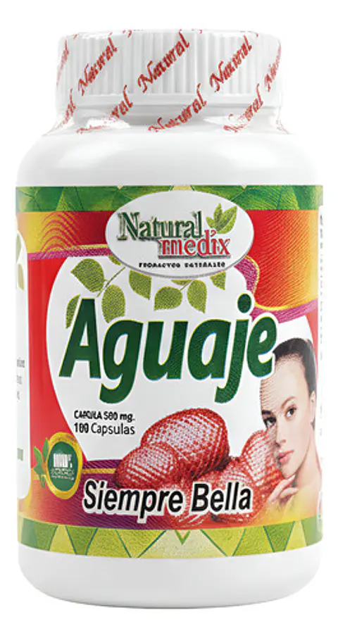 Suplemento Natural Medix Aguaje 100 En Tabletas Sin Sabor