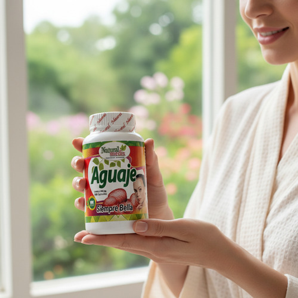 Suplemento Natural Medix Aguaje 100 En Tabletas Sin Sabor 6