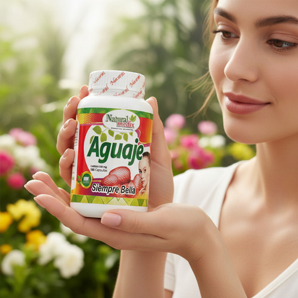 Suplemento Natural Medix Aguaje 100 En Tabletas Sin Sabor 10