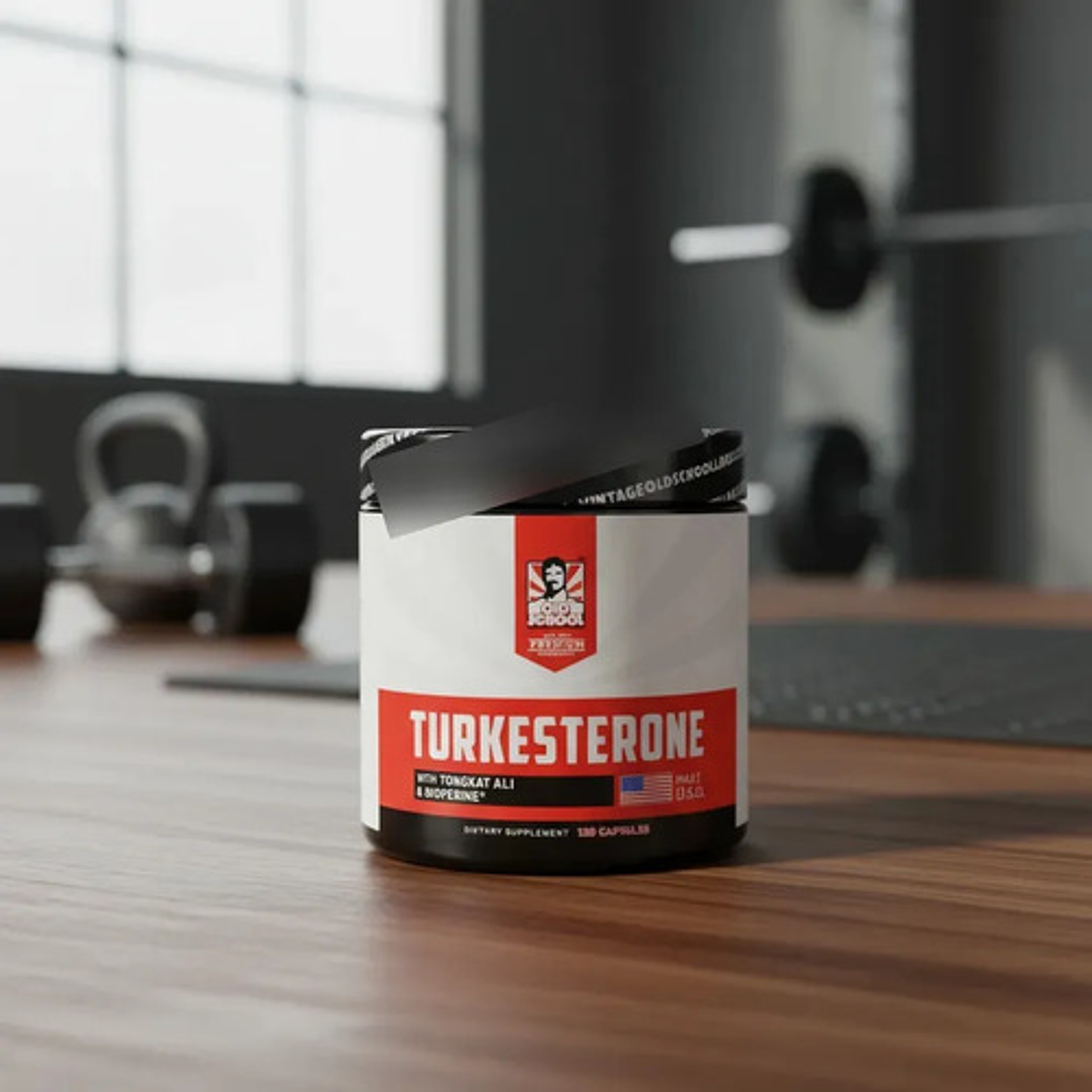 Turkesterone Old School Labs 120 Cápsulas Con Tongkat Ali 2