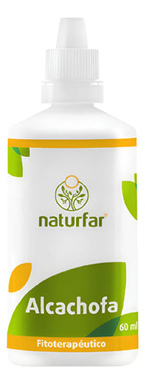 Extracto De Alcachofa Naturfar Gotero 60ml Libre De Gluten Sin Sabor