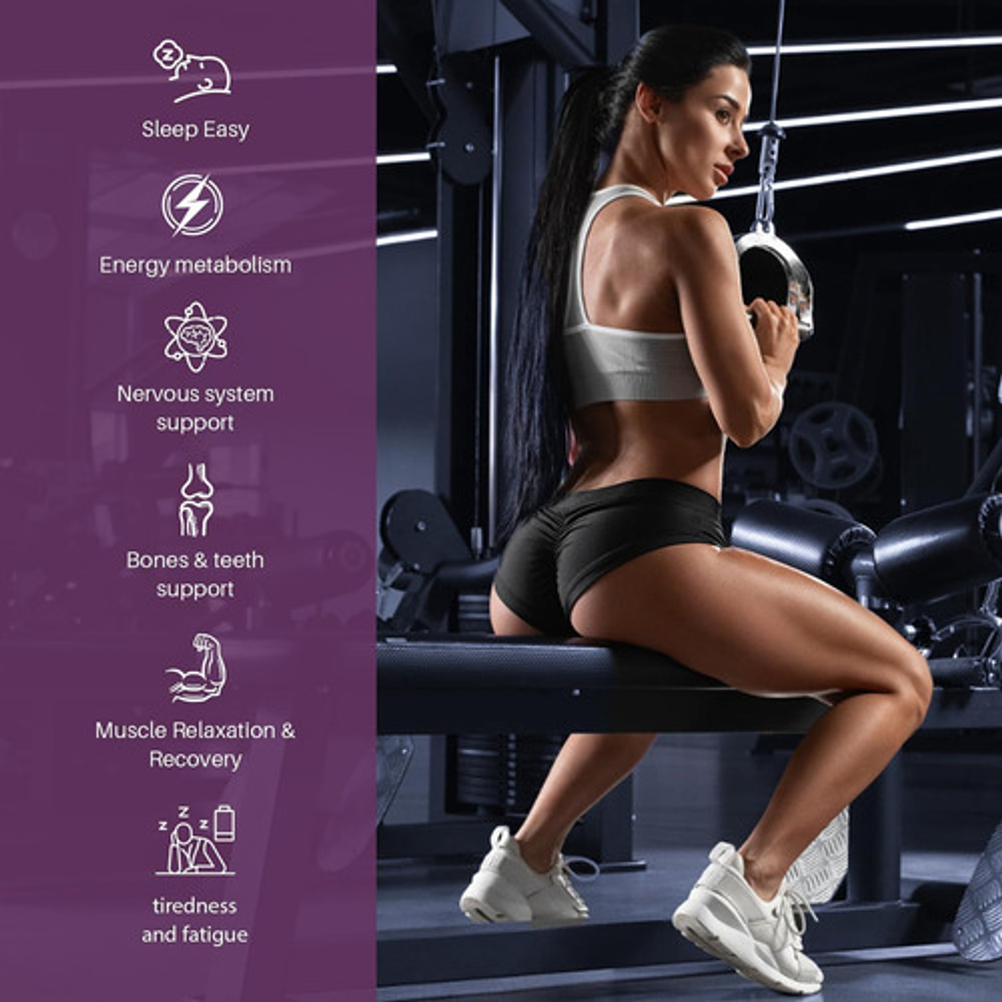 Totaria Complejo De Magnesio 12 En 1 Con 120 Caps Hecho Usa Sabor S/n Sin Sabor 4