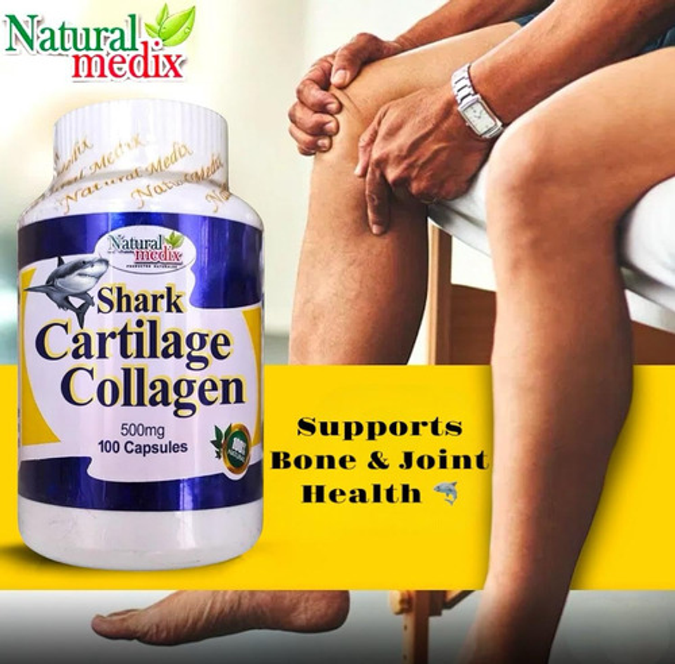 Natural Medix Cartilago - Suplemento De Apoyo Articular Con 2