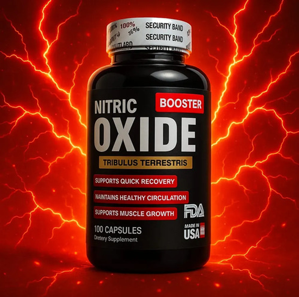 Nitric Oxide Potenciador Booster Crecimiento Muscular Pack 2 2