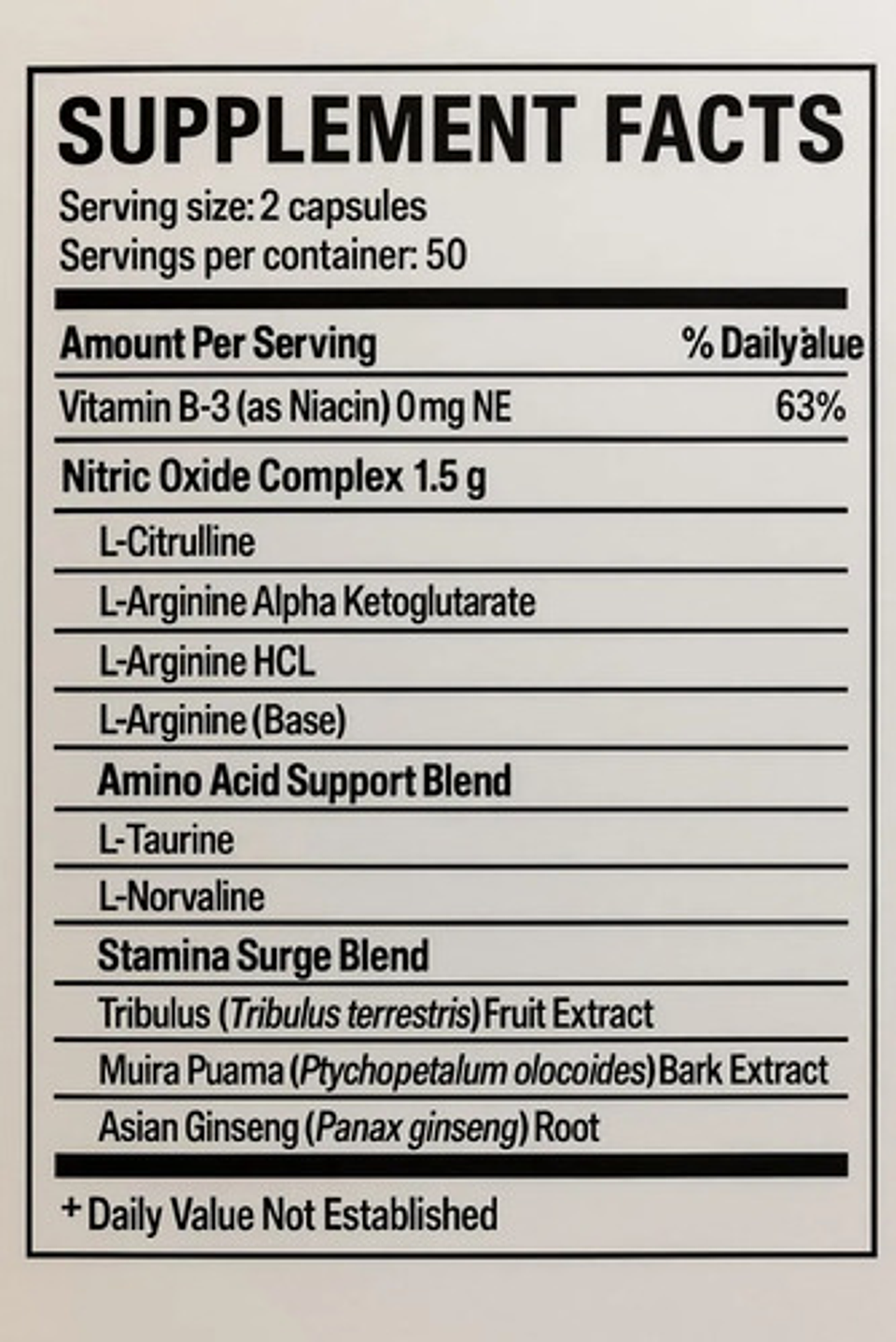 Nitric Oxide Potenciador Booster Crecimiento Muscular Pack 2 7