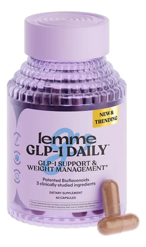 Lemme Glp-1 Diariamente, Reduce El Hambre Y Los Antojos,
