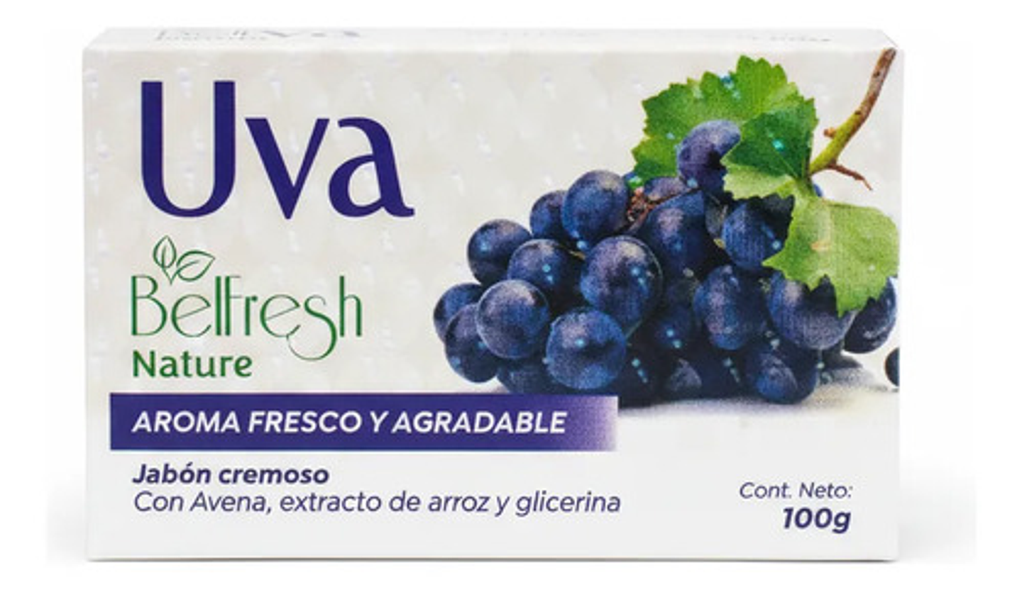 Jabon De Uva Bel Fresh X100g 1
