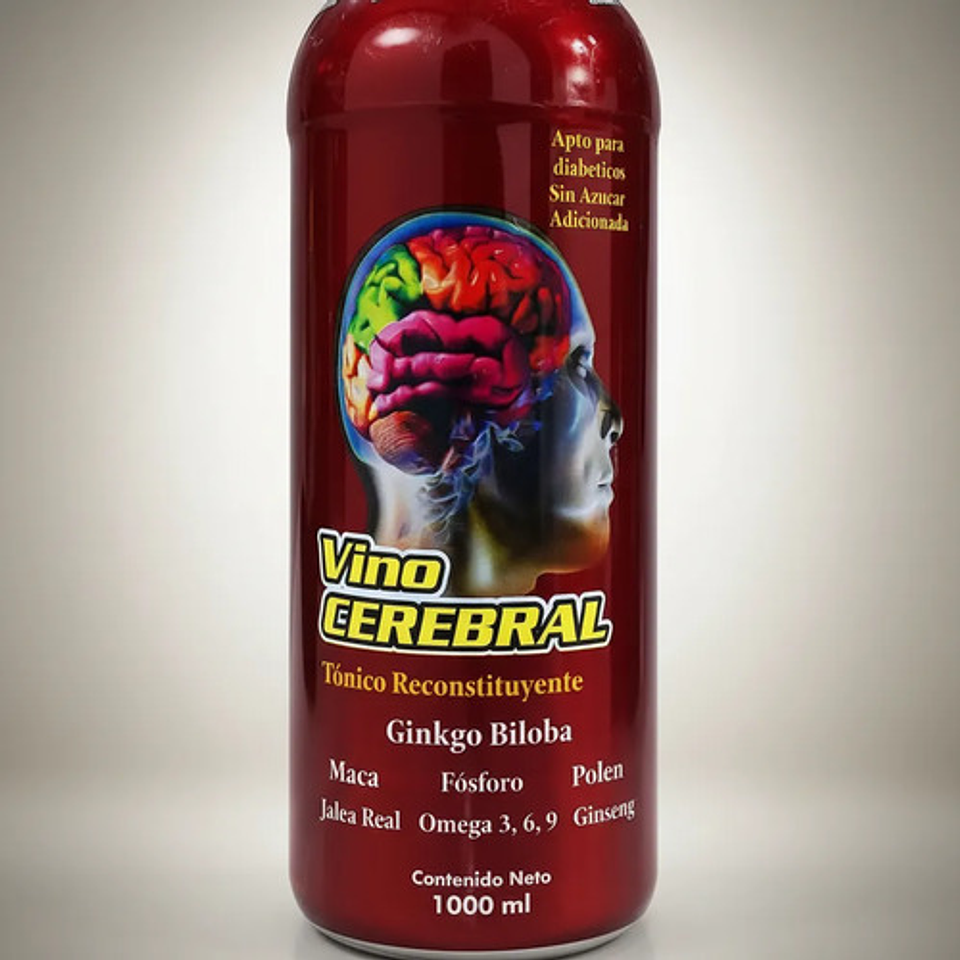 Vino Cerebral Tónico Reconstituyente Maca Jales Real X1000ml 3