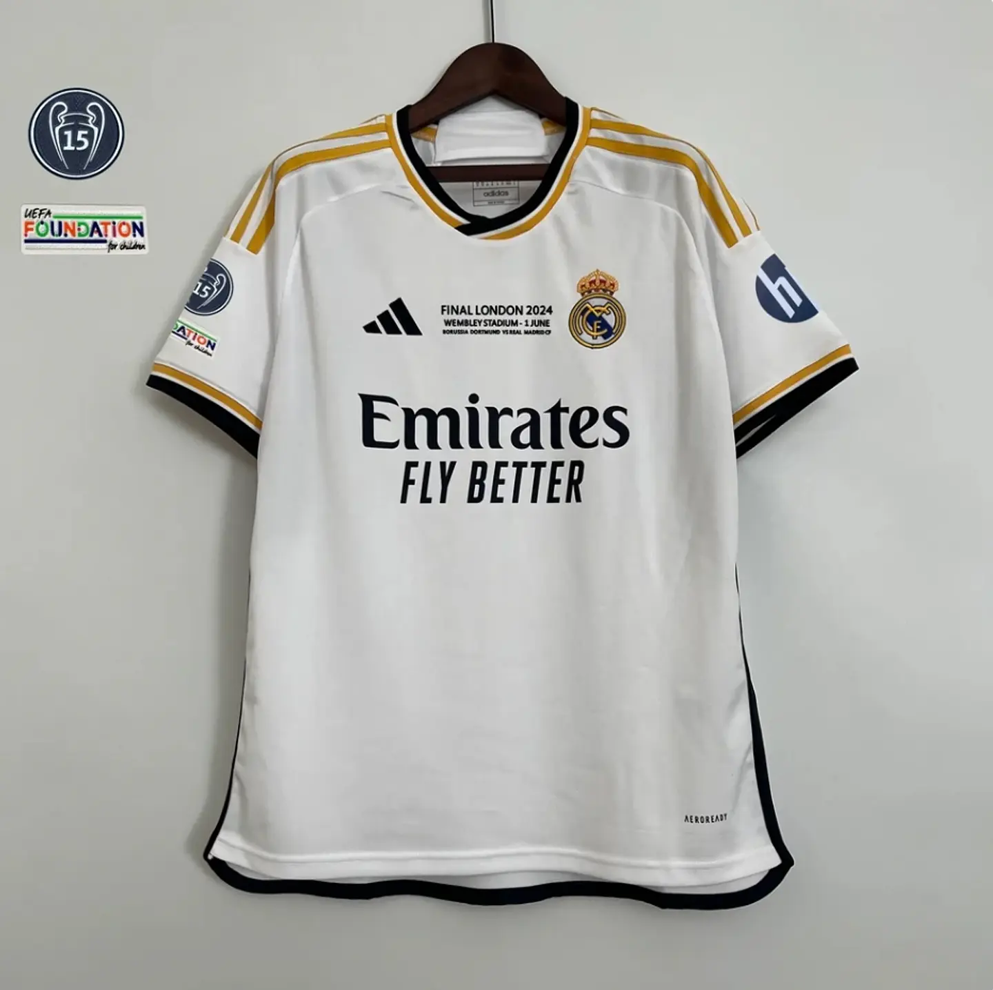 Camisola Real Madrid Final Champions League 1