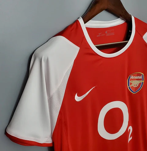Camisola Arsenal Retro 02/04