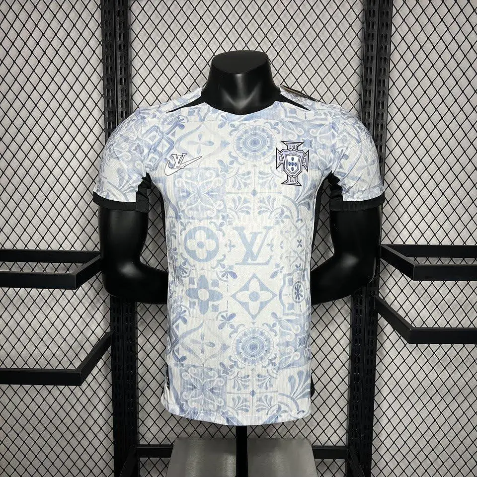 Camisola Portugal Edição Especial Louis Vuitton Versão Jogador 1