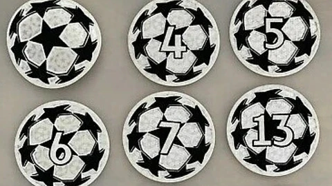 Patch / Badge - Champions League (Bola) 