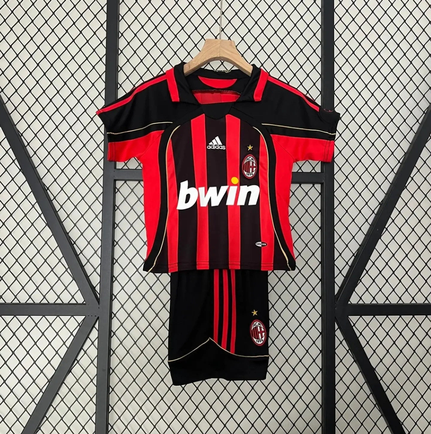 Kit AC Milan I 06/07  Retro 1