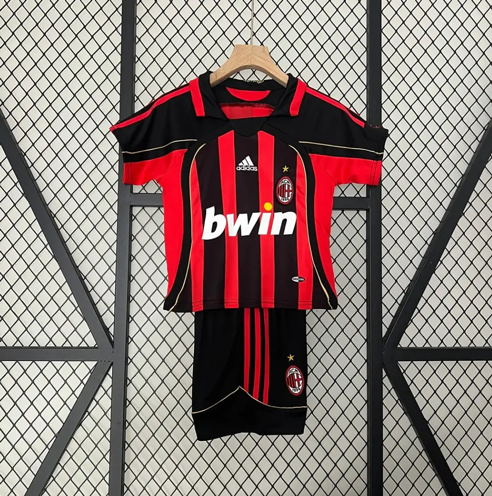 Kit AC Milan I 06/07  Retro 1