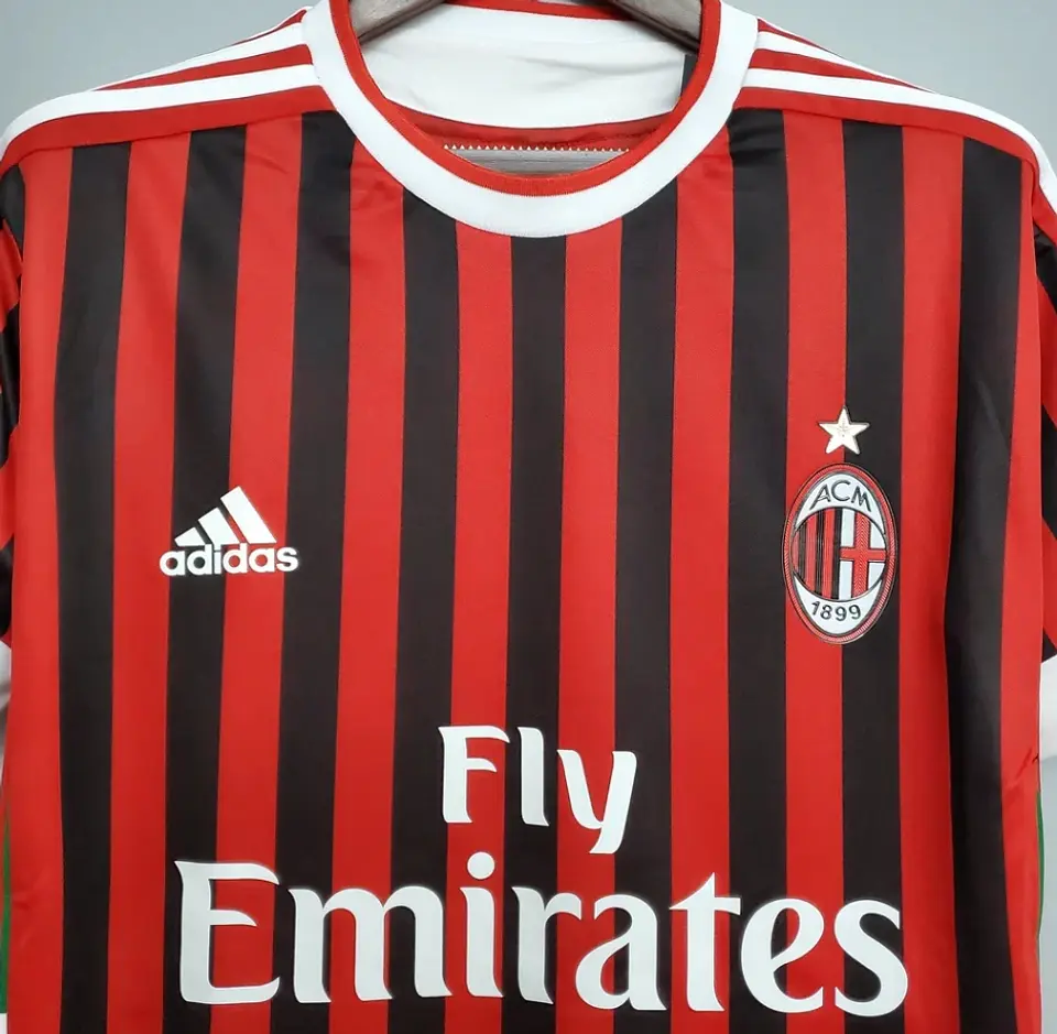 Camisola AC Milan I 11/12 Retro 2