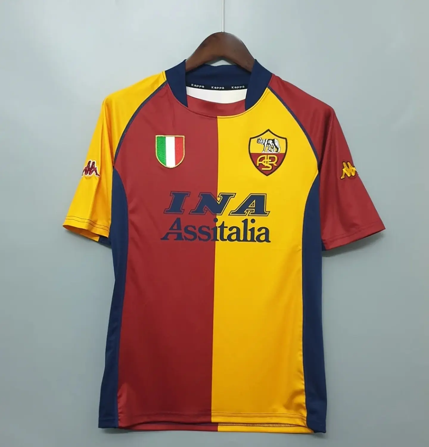 Camisola AS Roma I 01/02 Retro 1