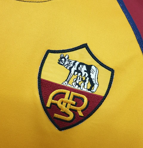 Camisola AS Roma I 01/02 Retro