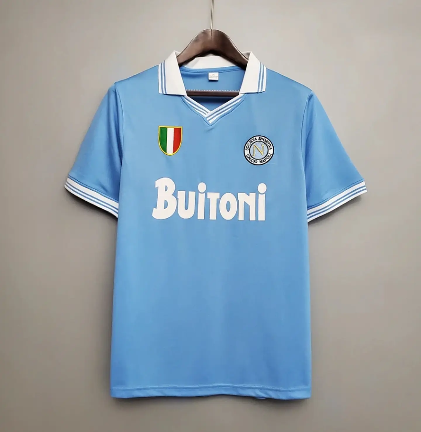 Camisola Nápoles 86/87 Retro 1