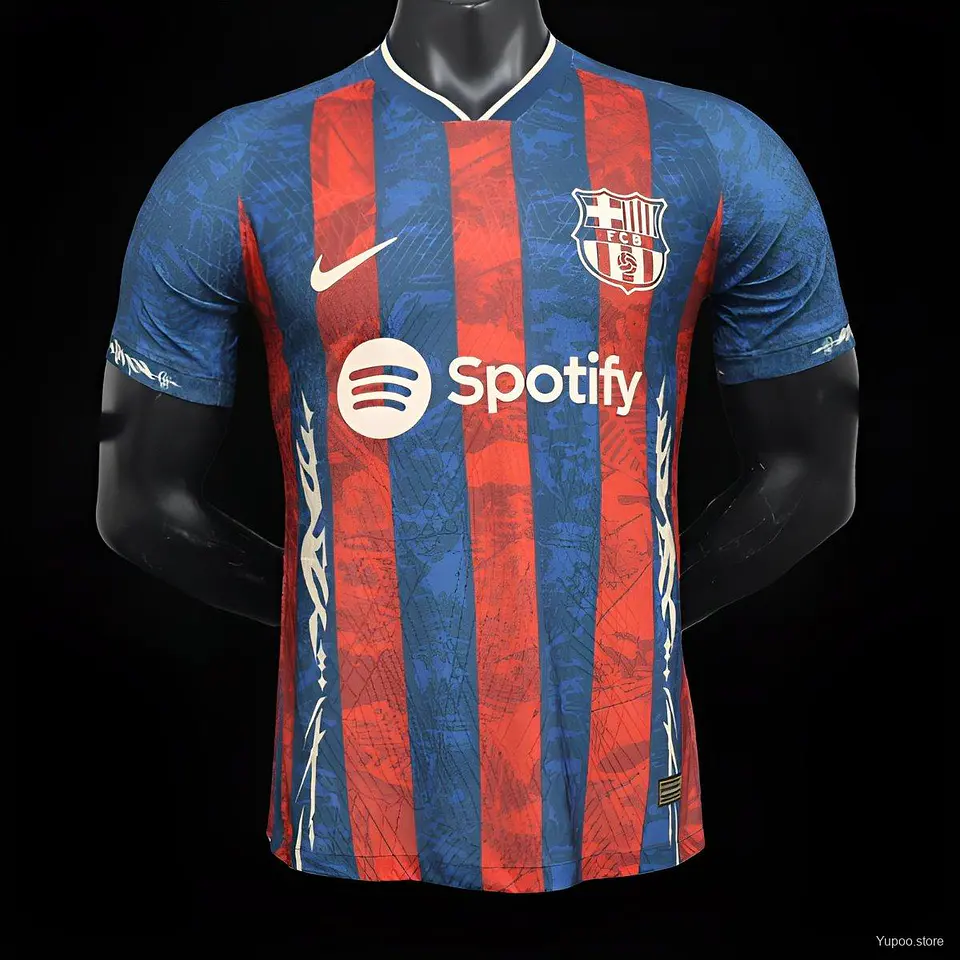 Camisola Barcelona Edição Especial Versão Jogador 1