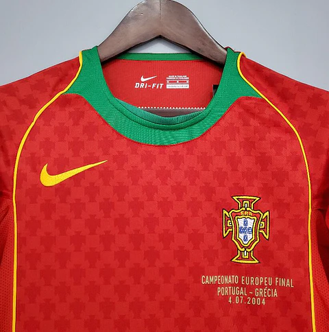 Camisola Portugal I - Euro 2004 - Retro