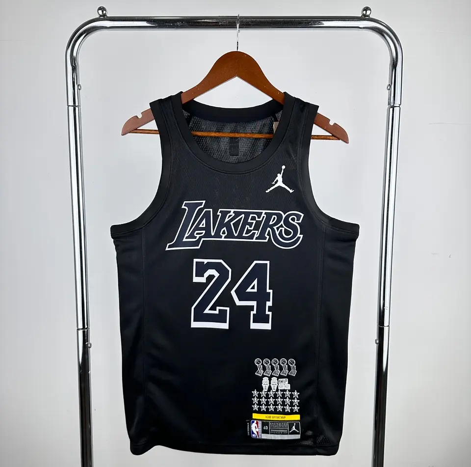 Camisola Lakers Black Honor Edition 1