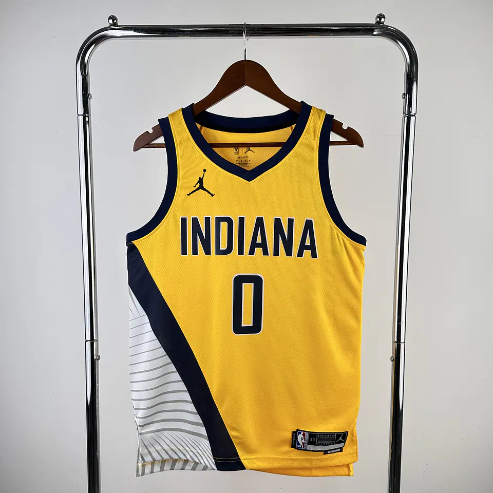Camisola Indiana Pacers 2023 - Haliburton N°0 1
