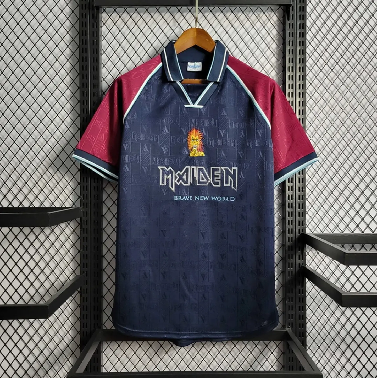 Camisola West Ham x Iron Maiden I Retro 99/01 Versão I 1