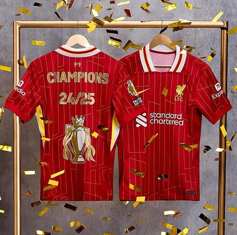 Camisola Liverpool - Campeões 24/25