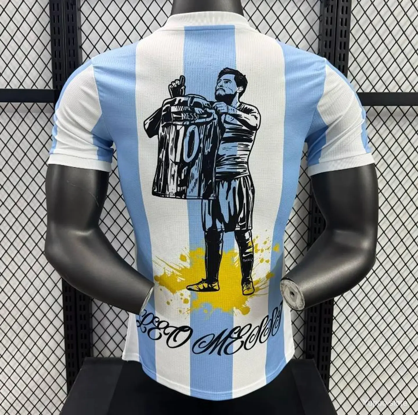 Camisola Argentina I - Edição Especial - Messi - Versão Jogador 2