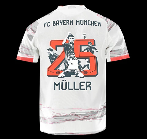 Camisola Bayern II 25/26 - Edição Especial - Muller