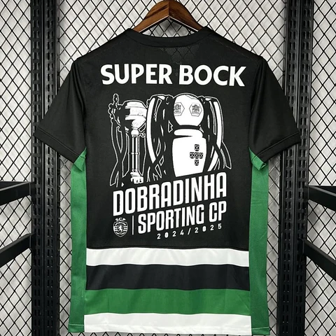Camisola Sporting CP I - Dobradinha 24/25