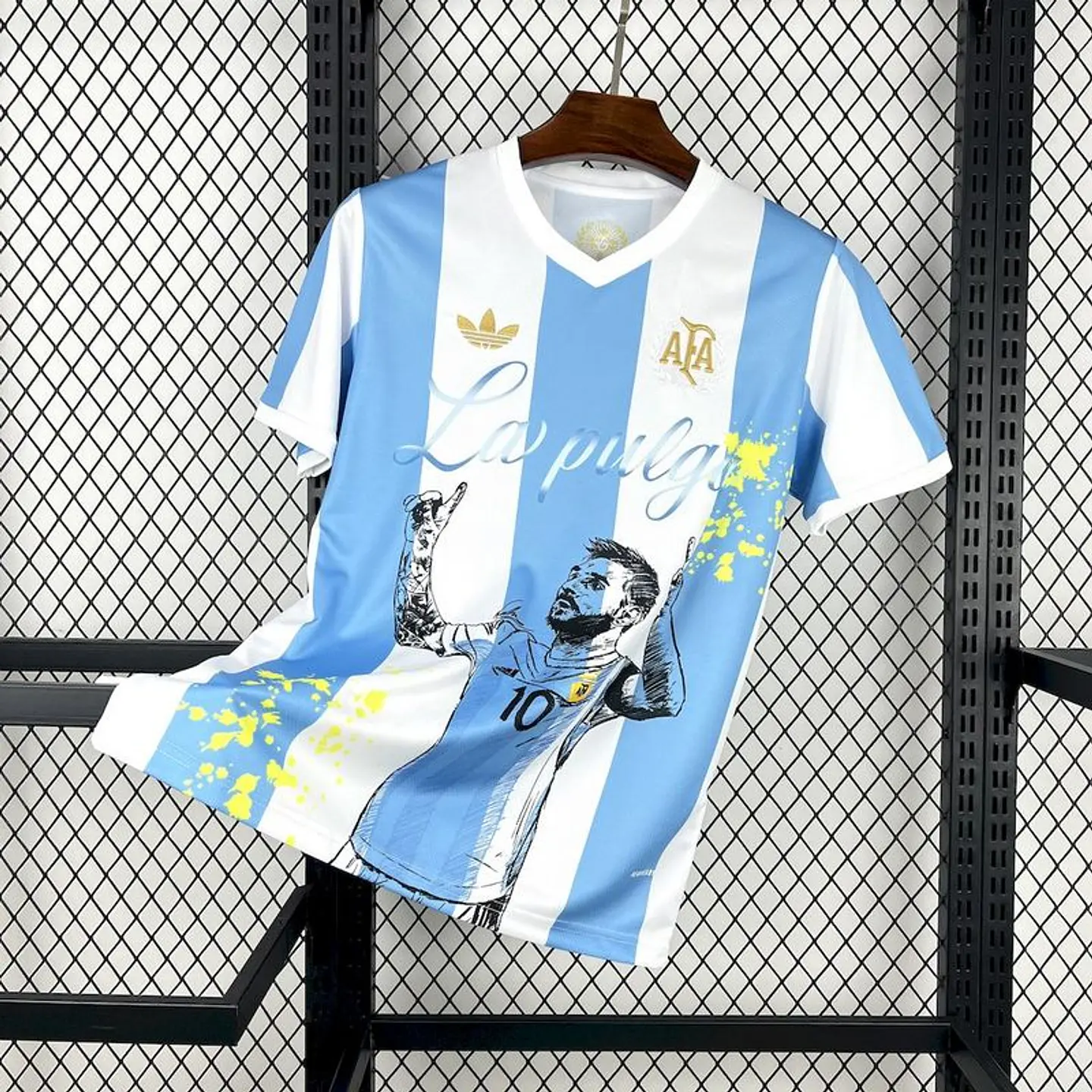 Camisola Argentina I - Edição Especial - Messi 1