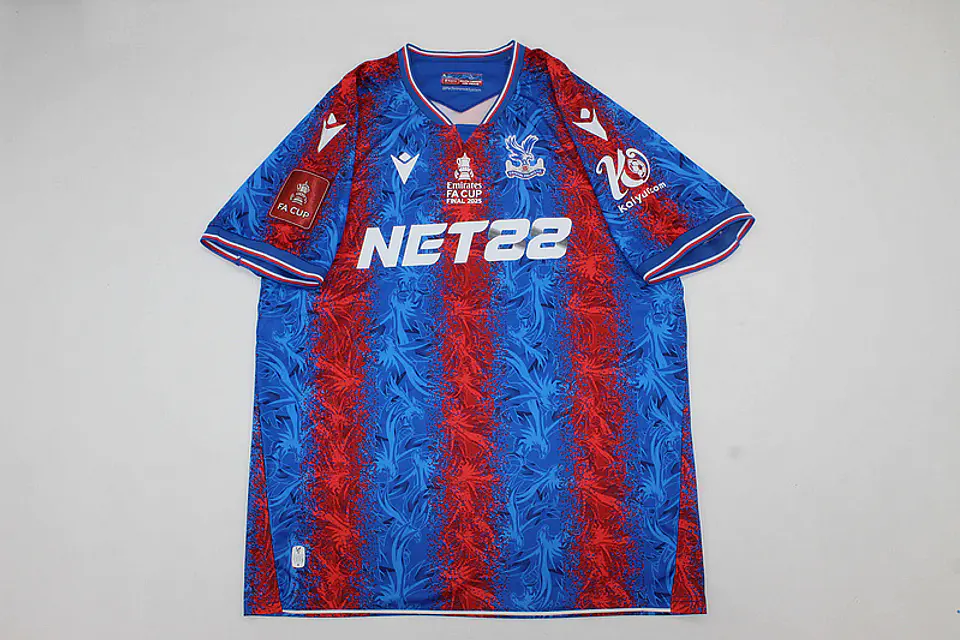 Camisola Crystal Palace I 24/25 - FA CUP Final 1