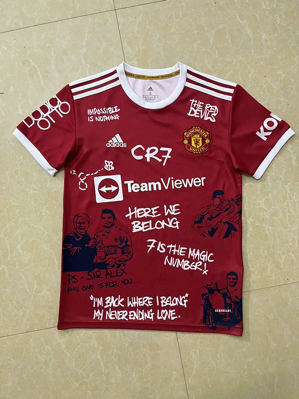 Camisola Manchester United I 21/22 - Edição Especial CR7 1