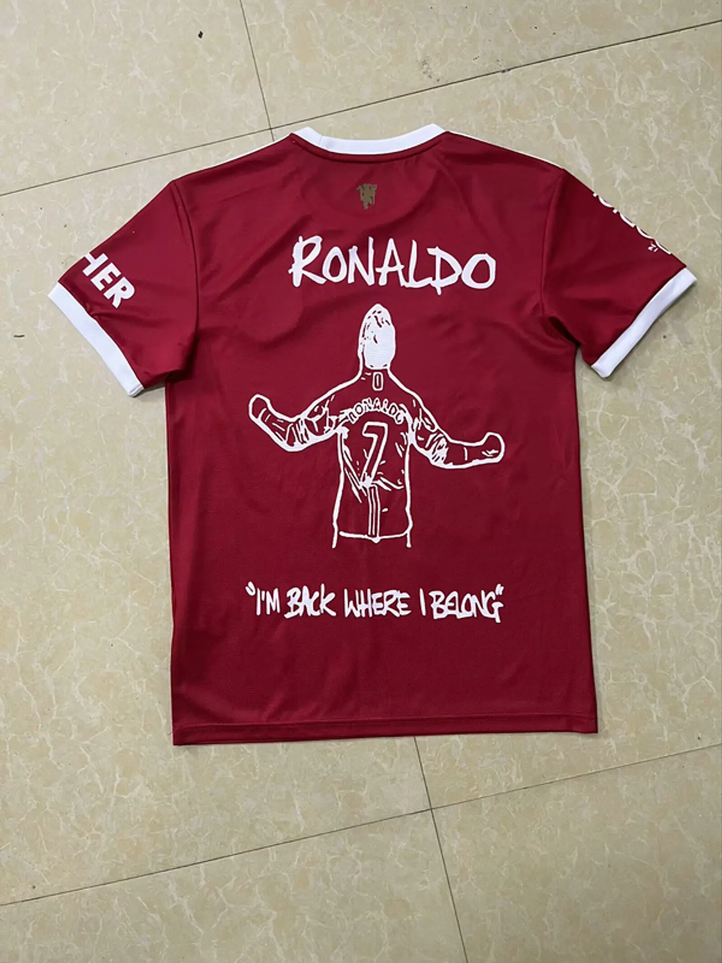 Camisola Manchester United I 21/22 - Edição Especial CR7 2