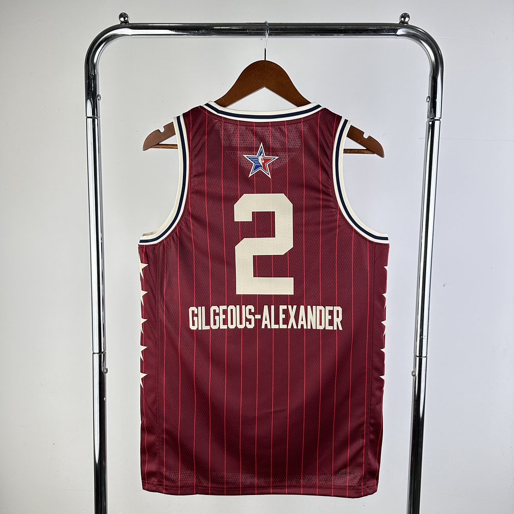 Camisola All-Star Red 2024 - Gilgeous-Alexander N°2