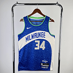 Camisola Milwaukee Bucks 2024 - Antetokoumpo N°34