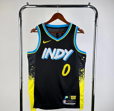 Camisola Indiana Pacers 2024 - Haliburton N°0