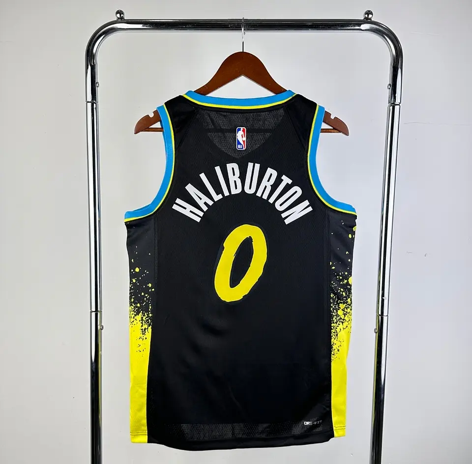 Camisola Indiana Pacers 2024 - Haliburton N°0 2