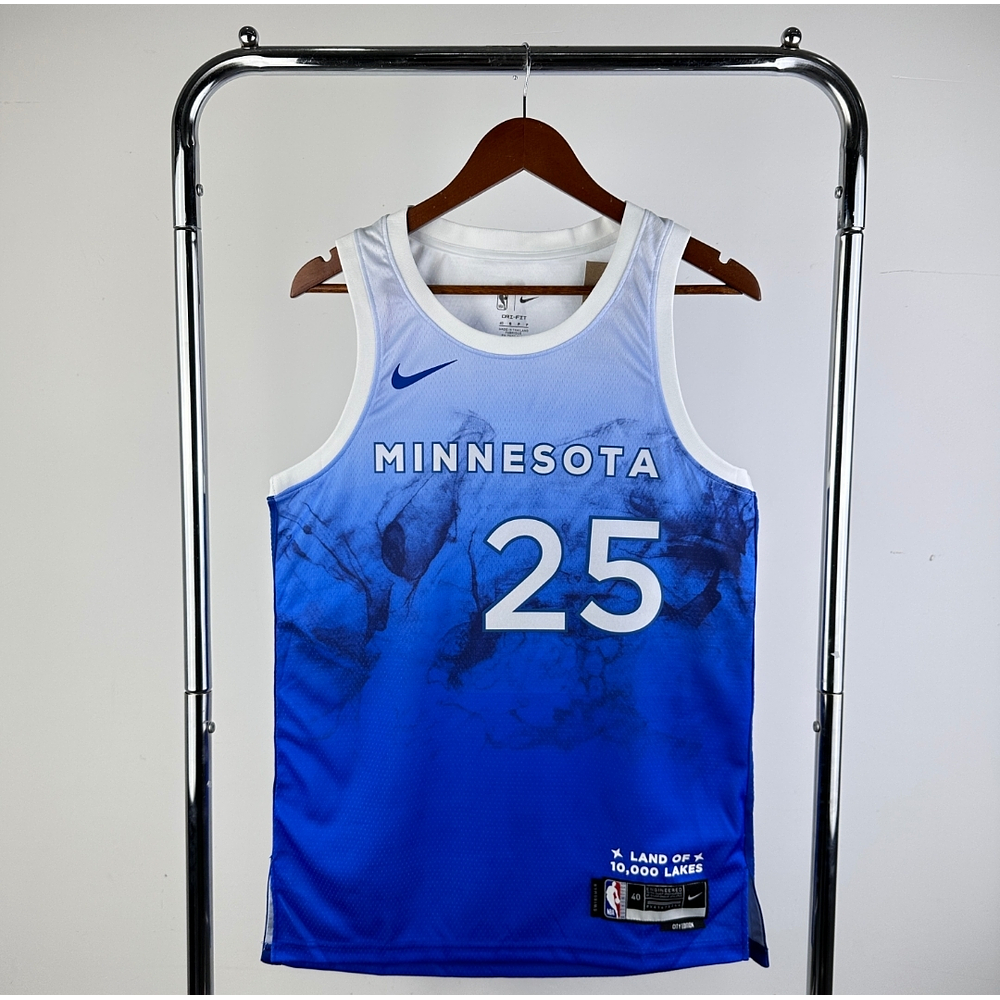 Camisola Minnesota Timberwolves 2024 - Rose N°25