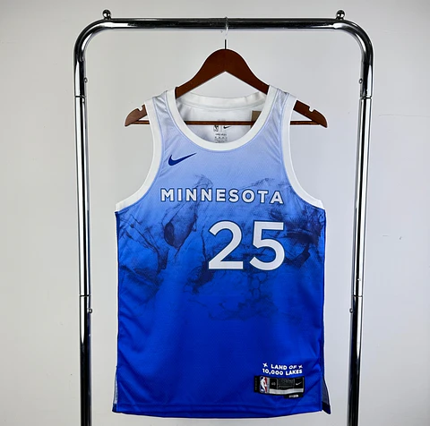 Camisola Minnesota Timberwolves 2024 - Rose N°25
