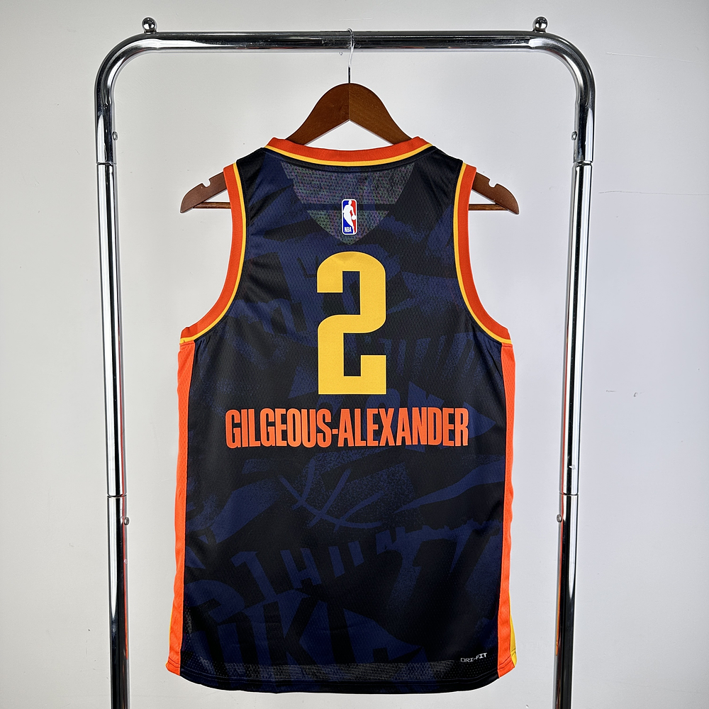 Camisola OKC Thunder 2024 - Gilgeous-Alexander N°2